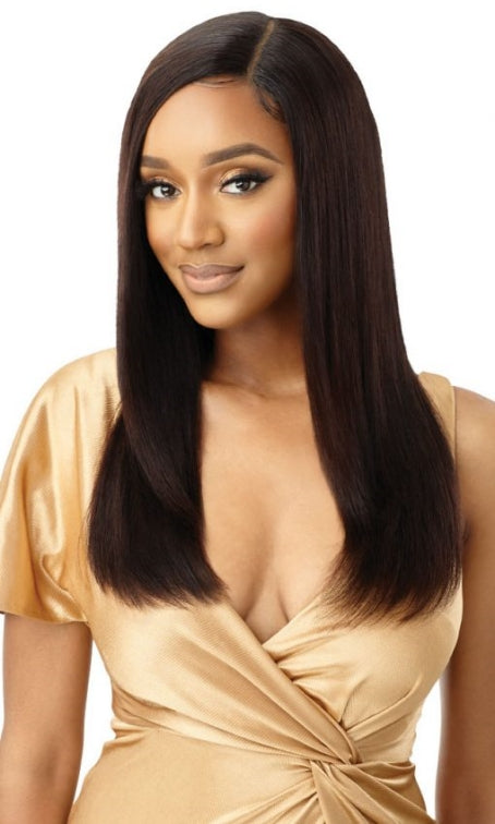 OUTRE MYTRESSES GOLD UNPROCESSED HUMAN HAIR LACE FRONT WIG KENNA