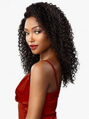 SENSATIONNEL 100% VIRGIN HUMAN HAIR 15A 13X4 FRONTAL HD LACE WIG KINKY CURLY 16