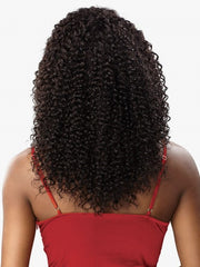 SENSATIONNEL 100% VIRGIN HUMAN HAIR 15A 13X4 FRONTAL HD LACE WIG KINKY CURLY 16