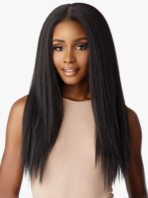 SENSATIONNEL CURLS KINKS N CO KINKY EDGES 13X6 LACE WIG KINKY STRAIGHT 24