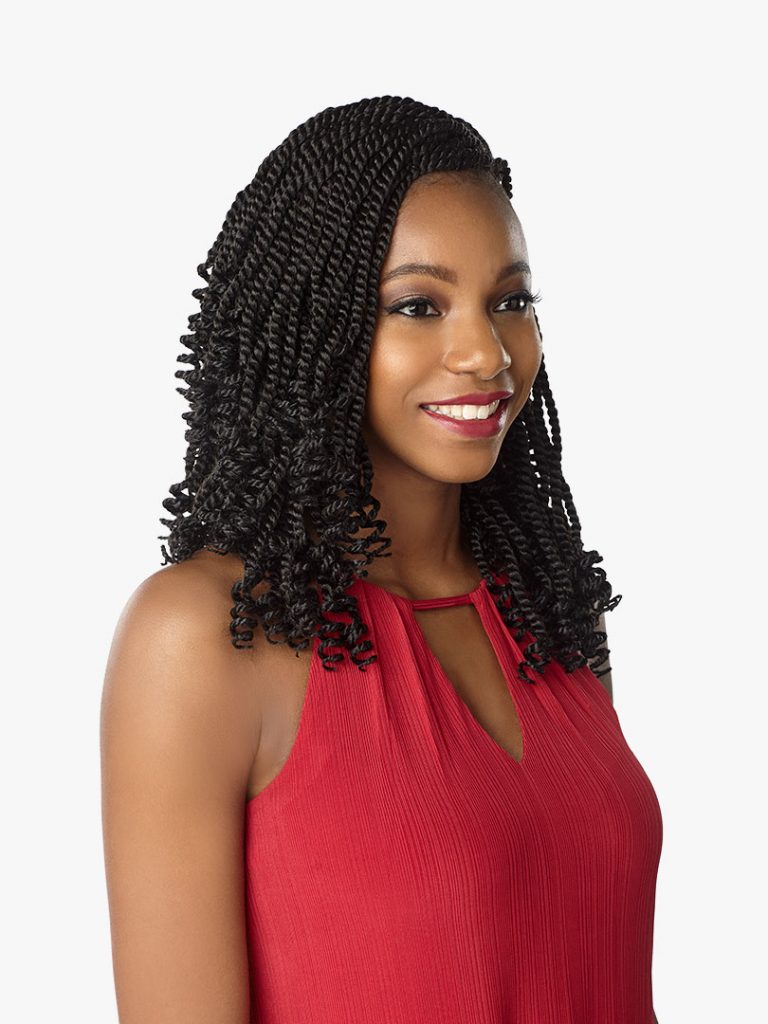 SENSATIONNEL SYNTHETIC LULUTRESS CROCHET BRAID 3X KINKY TWIST 12"