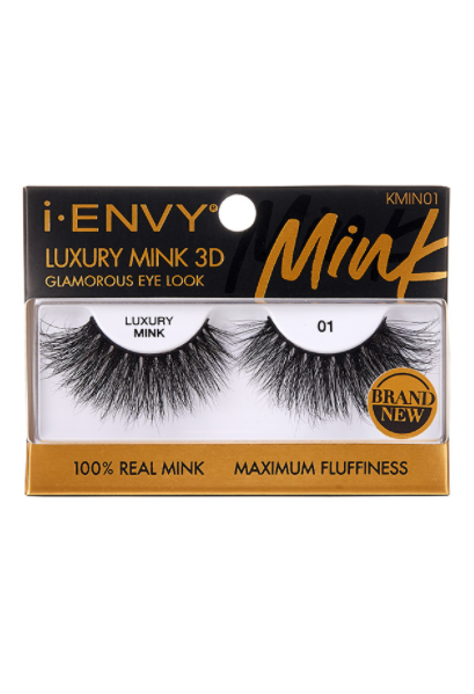 KISS LUXURY MINK 3D LASH KMIN01