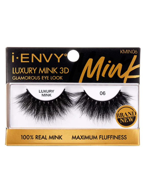 KISS LUXURY MINK 3D LASH KMIN06