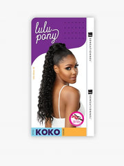 SENSATIONNEL LULU PONY DRAWSTING PONYTAIL KOKO