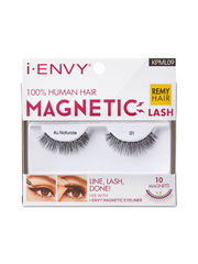 KISS I ENVY 100% HUMAN HAIR MAGNETIC LASH AU NATURALE #01