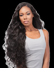 SENSATIONNEL BARE & NATURAL 100% VIRGIN REMI 4X4 SWISS LACE CLOSURE BUNDLE DEAL BODY WAVE