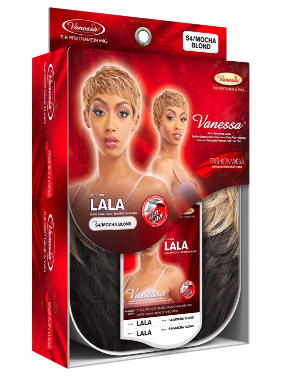 VANESSA PREMIUM HIGH HEAT FIBER FASHION WIG LALA