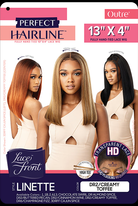 OUTRE PERFECT HAIRLINE 13X4 LACE FRONT WIG LINETTE