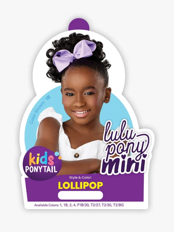 SENSATIONNEL LULU PONY MINI DRAWSTING PONYTAIL LOLLIPOP