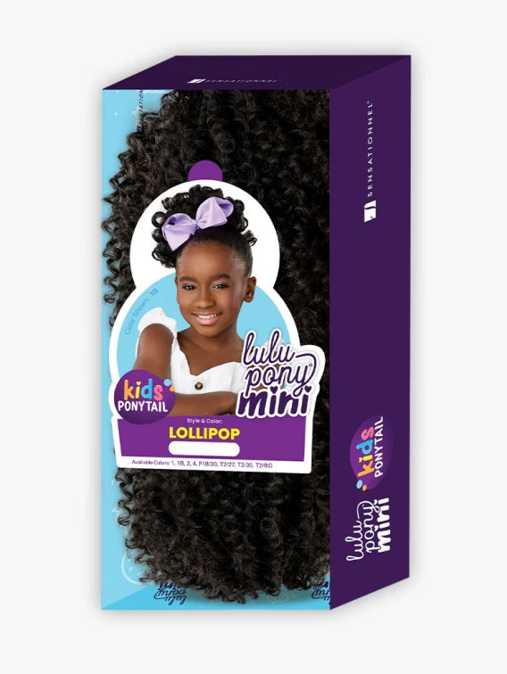 SENSATIONNEL LULU PONY MINI DRAWSTING PONYTAIL LOLLIPOP