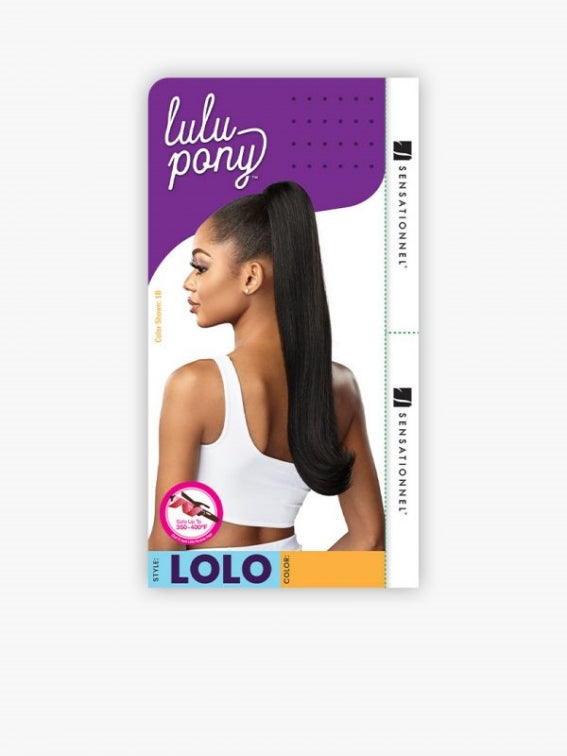 SENSATIONNEL LULU PONY DRAWSTING PONYTAIL LOLO