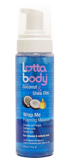 LOTTABODY COCONUT & SHEA OILS WRAP ME FOAMING MOUSSE 7OZ