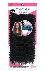 MAYDE BEAUTY CROCHET BRAID 3X LUSTY WATER WAVE 14