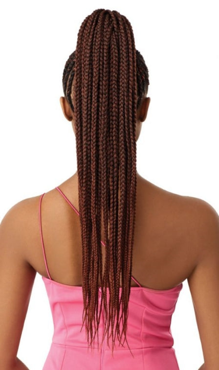 OUTRE PRETTY QUICK WRAP PONYTAIL MEDIUM BOX BRAID 26"