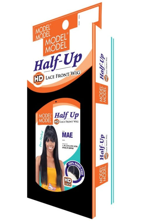 MODEL MODEL SYNTHETIC HALF-UP HD LACE FRONT WIG MAE