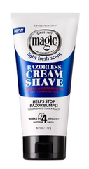 SOFTSHEEN CARSON MAGIC RAZORLESS CREAM SHAVE REGULAR STRENGTH 6OZ