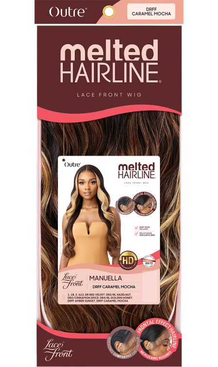 OUTRE MELTED HAIRLINE COLLECTION HD LACE FRONT WIG MANUELLA