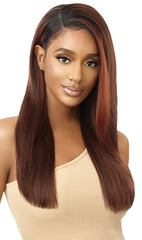 OUTRE 100% HUMAN HAIR BLEND 360 FRONTAL LACE 13X6 HD LACE FRONT WIG MARISA