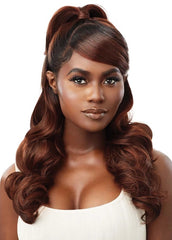 OUTRE 100% HUMAN HAIR BLEND 360 FRONTAL LACE 13X6 HD LACE FRONT WIG MAXIMINA