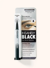 ABSOLUTE NEW YORK INSANELY BLACK FLEXIBLE BRUSH EYELINER