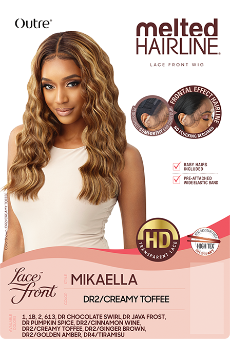 OUTRE MELTED HAIRLINE COLLECTION HD LACE FRONT WIG MIKAELLA