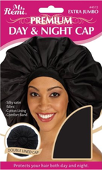 MS REMI™ EXTRA JUMBO DAY AND NIGHT CAP BLACK #4572