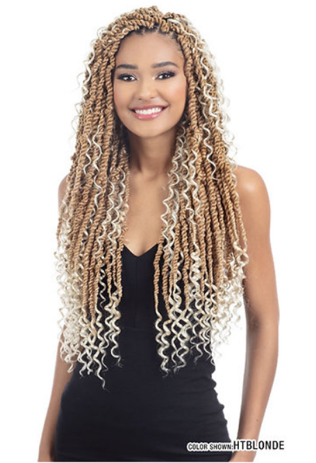 MAYDE BEAUTY CROCHET BRAID 4X MODERN SOFT BOHO TWIST 22"