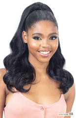 SHAKE-N-GO NATURAL ME DRAWSTRING PONYTAIL NATURAL BOUNCY CURL