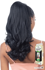 SHAKE-N-GO NATURAL ME DRAWSTRING PONYTAIL NATURAL BOUNCY CURL