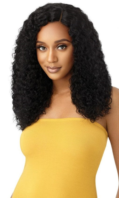 OUTRE THE DAILY WIG 100% HUMAN HAIR WET & WAVY NATURAL DEEP 22