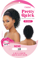 OUTRE PRETTY QUICK DRAWSTRING PONYTAIL NENE