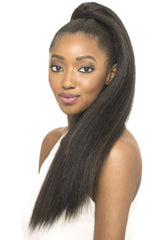 VIVICA A FOX HUMAN HAIR BLEND DRAWSTRING PONYTAIL HPB-NIA 26"