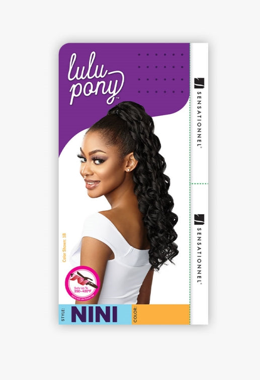 SENSATIONNEL LULU PONY DRAWSTING PONYTAIL NINI