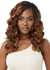 OUTRE X-PRESSION TWISTED UP CROCHET BRAID 3X BOHO WET&WAVY VIBE OCEAN BRAID 14"