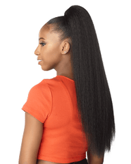 SENSATIONNEL SYNTHETIC INSTANT PONY DRAWSTRING PONYTAIL PERM YAKI 24"