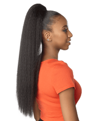 SENSATIONNEL SYNTHETIC INSTANT PONY DRAWSTRING PONYTAIL PERM YAKI 24"