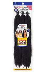 FREETRESS CROCHET BRAIDS 3X PRE-FLUFFED POPPIN TWIST 28"