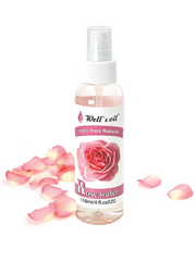 WELL'S OIL 100% PURE NATURAL ROSE WATER 4oz