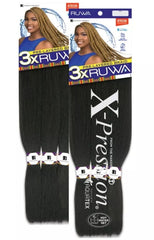 SENSATIONNEL AFRICAN COLLECTION 3X RUWA PRE-LAYERED BRAID 24"