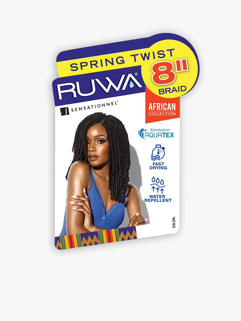 SENSATIONNEL RUWA SYNTHETIC SPRING TWIST BRAID 8"