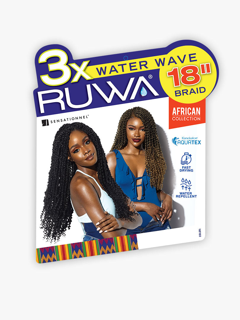 SENSATIONNEL SYNTHETIC 3X RUWA WATER WAVE 18"