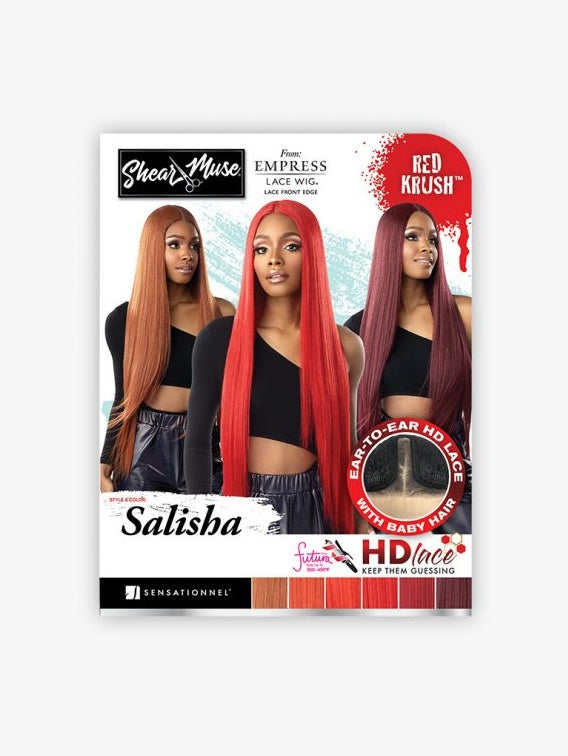 SENSATIONNEL SHEAR MUSE™ EMPRESS LACE FRONT WIG SALISHA