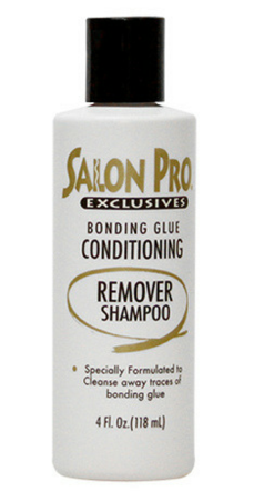 SALON PRO EXCLUSIVES GLUE RESIDUE REMOVER SHAMPOO 4OZ