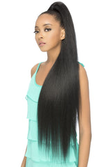 VIVICA A FOX HUMAN HAIR BLEND DRAWSTRING PONYTAIL HPB-SCARLETT 36"