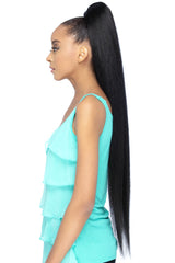 VIVICA A FOX HUMAN HAIR BLEND DRAWSTRING PONYTAIL HPB-SCARLETT 36"