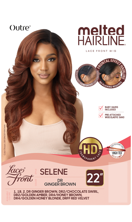 OUTRE MELTED HAIRLINE COLLECTION HD LACE FRONT WIG SELENE