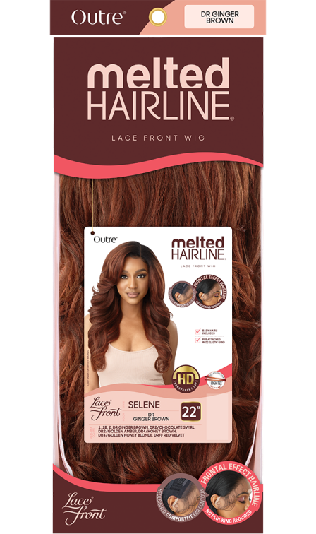 OUTRE MELTED HAIRLINE COLLECTION HD LACE FRONT WIG SELENE