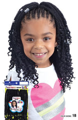 FREETRESS BRAID 3X KIDS SENEGAL TWIST WITH CURLS 8"