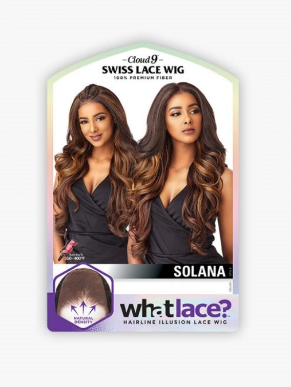 SENSATIONNEL SYNTHETIC CLOUD9 13X6 WHAT LACE WIG SOLANA