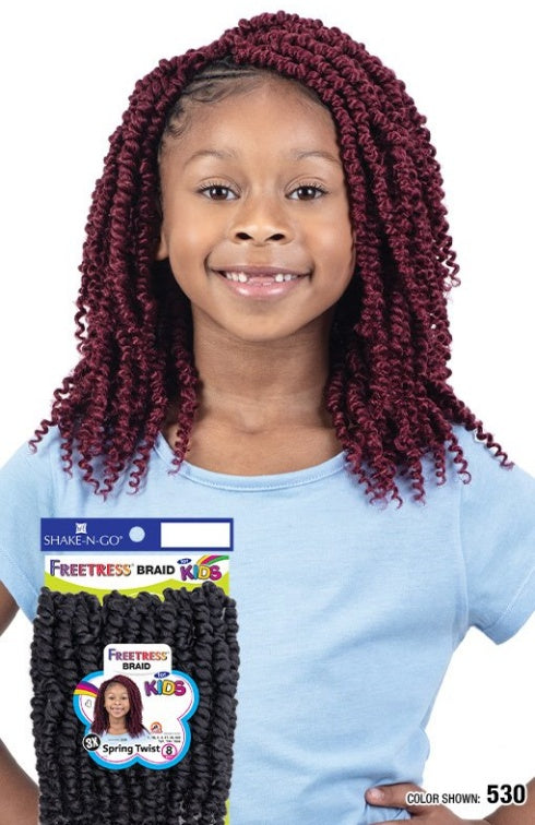 FREETRESS BRAID 3X KIDS SPRING TWIST 8